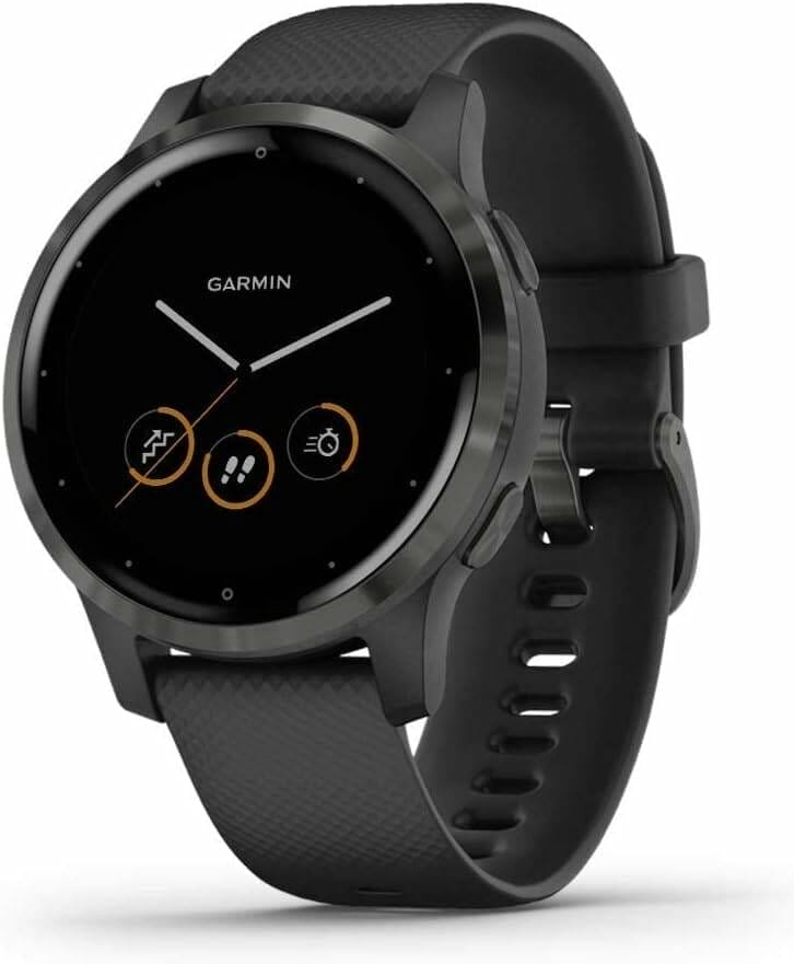 garmin vivoactive 4 gps smartwatch features music body energy monitoring animated workouts pulse ox sensors and more bla