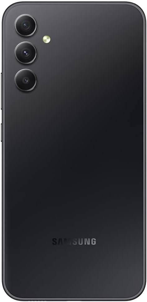 SAMSUNG Galaxy A34 5G Dual SIM (128GB, 6GB) 6.6 120Hz AMOLED, Octa-Core, 48MP Triple Camera, 4G Volte (GSM Unlocked for T-Mobile, Metro, Global) International Model A346M/DSN (w/ 256GB SD, Graphite)
