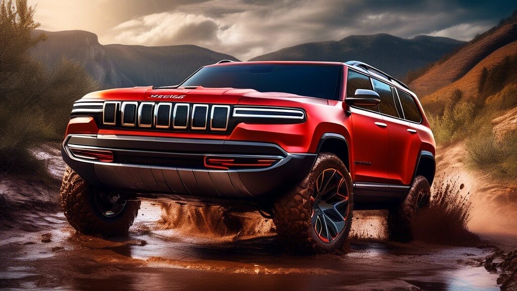 Electric Jeep Wagoneer S Trailhawk Concept Hints at Off-Road Capabilities