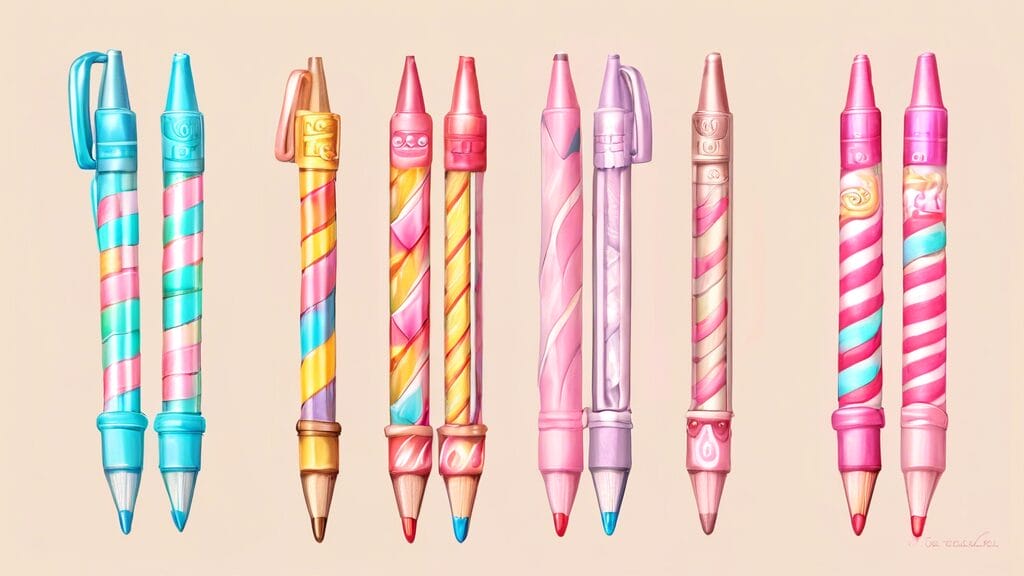 Four Candies Cute Mechanical Pencil Set review