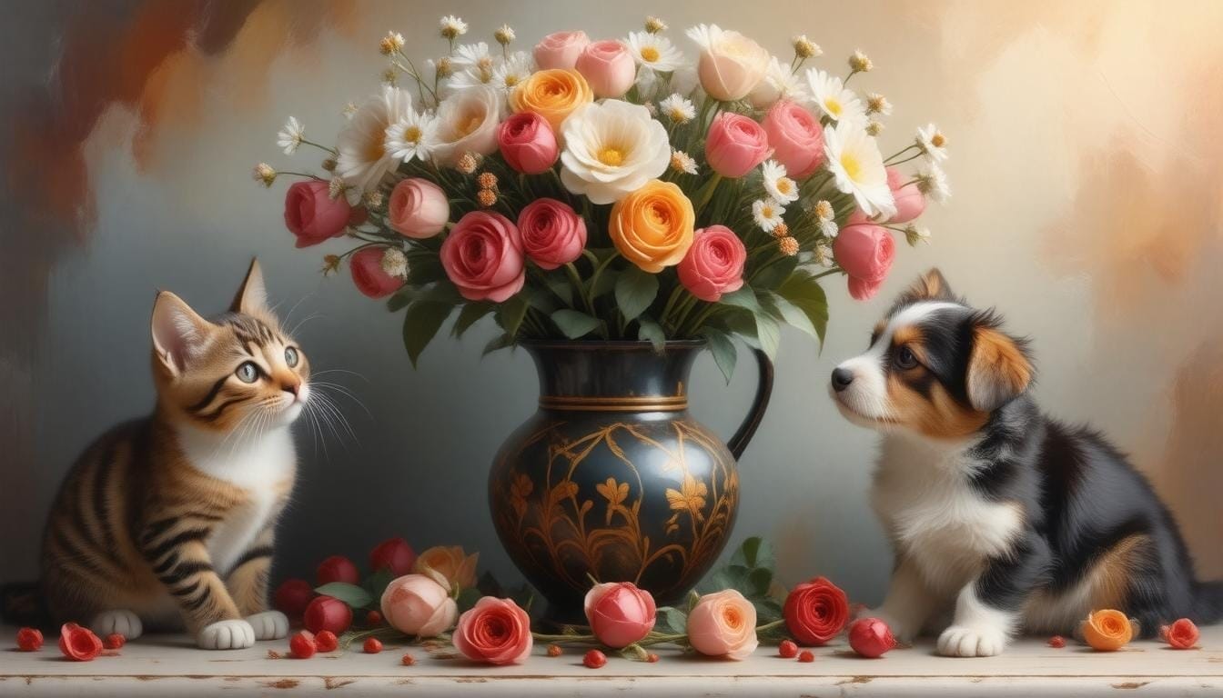 Valentine27s Day Flower Guide Keep Your Pets Safe with Non Toxic Bouquets