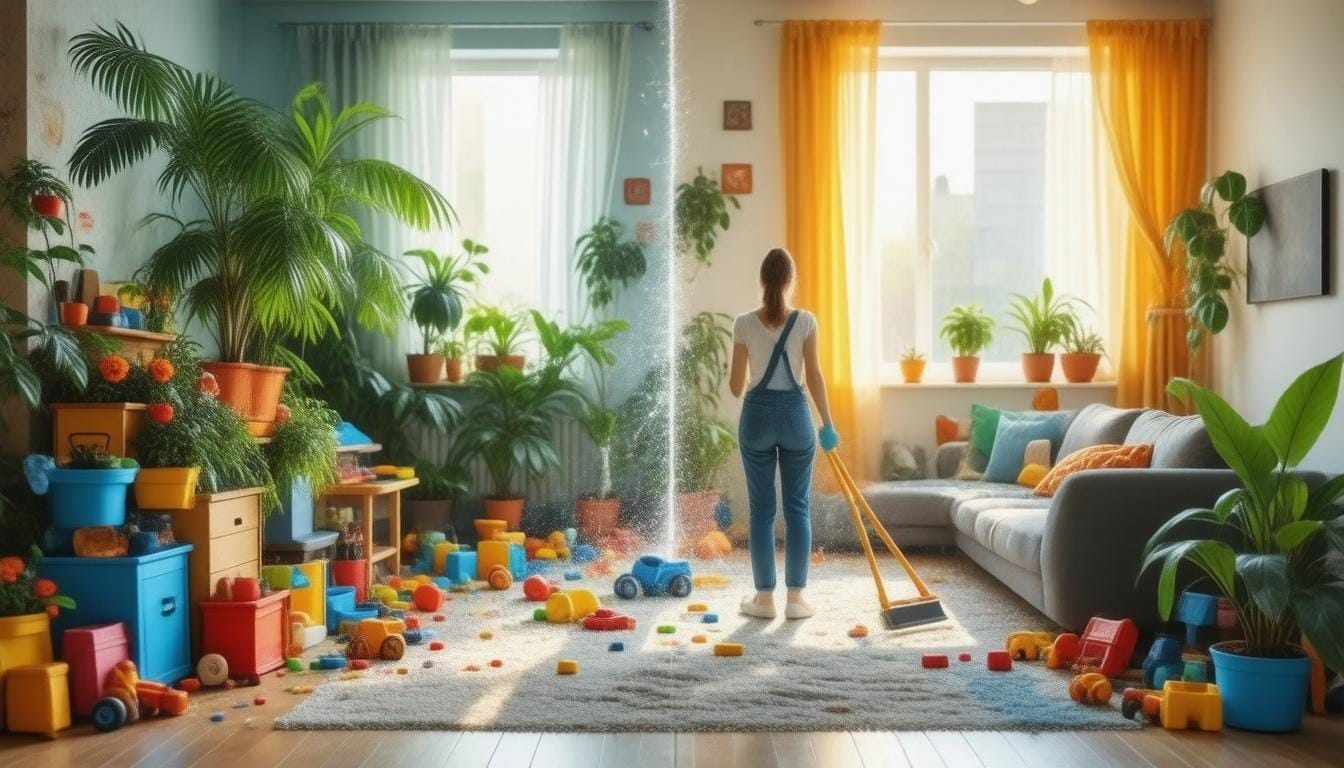 Transform Your Cleaning Routine: Discover the 20/10 Method to Boost Motivation and Manage Mess!